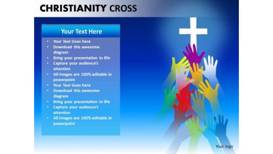 Worship Christ PowerPoint Ppt Templates