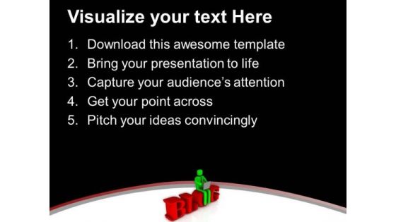 Write Your Own Blog PowerPoint Templates Ppt Backgrounds For Slides 0613