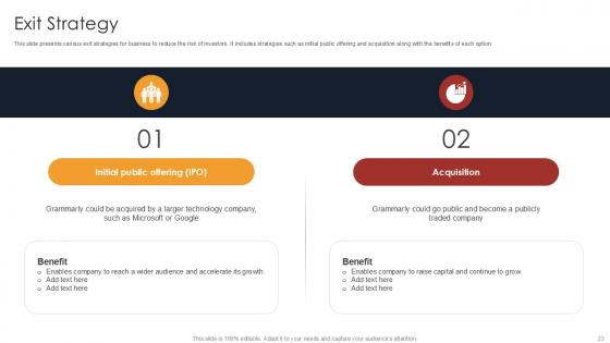 Writing Enhancement Software Pitch Deck Ppt Template