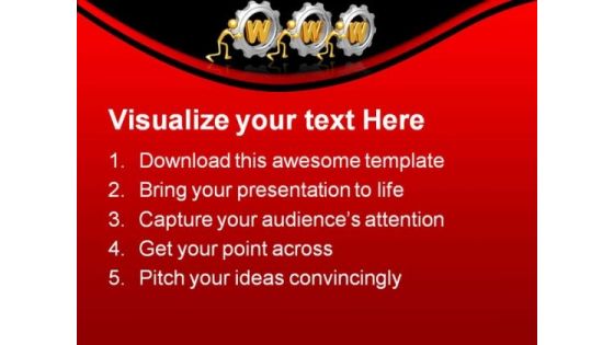 Www Gears Industrial PowerPoint Themes And PowerPoint Slides 0611