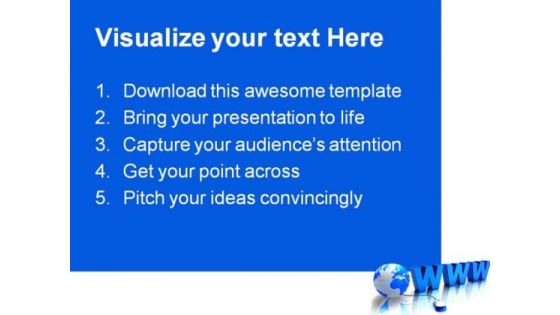 Www Internet Globe PowerPoint Themes And PowerPoint Slides 0411