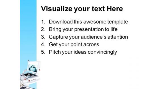 X Ray Of Teeth Dental PowerPoint Themes And PowerPoint Slides 0811