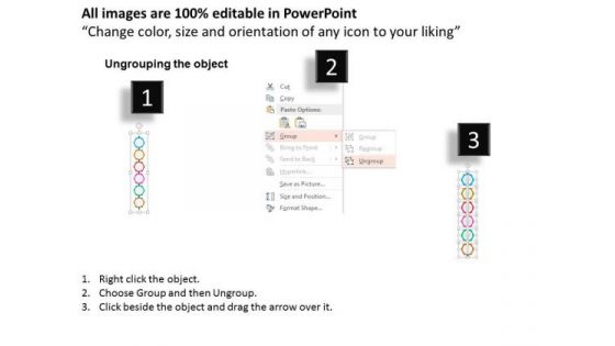Year Based Vertical Timeline For Business PowerPoint Template