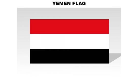 Yemen Country PowerPoint Flags