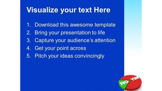 Yes And No Business PowerPoint Templates And PowerPoint Themes 0612