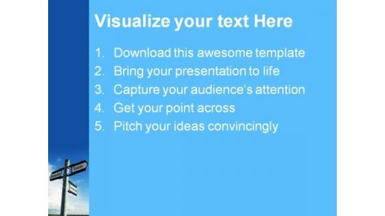 Yesterday Today Tomorrow Future PowerPoint Themes And PowerPoint Slides 0811