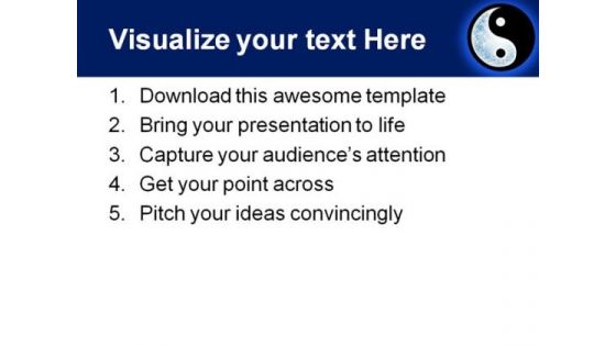 Yin Yang Medical PowerPoint Themes And PowerPoint Slides 0511