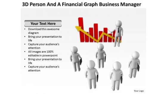 Young Business People Graph PowerPoint Templates Download Manager