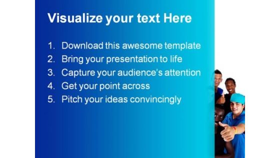 Young Group Of Teens Global PowerPoint Themes And PowerPoint Slides 0611