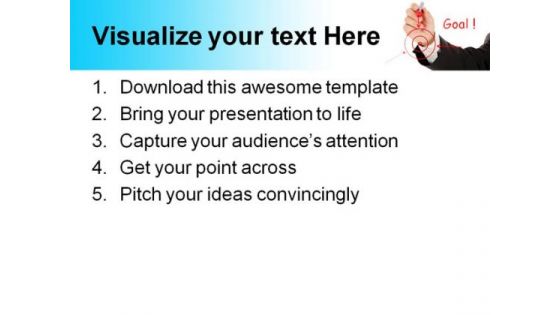 Your Goal Success PowerPoint Themes And PowerPoint Slides 0211