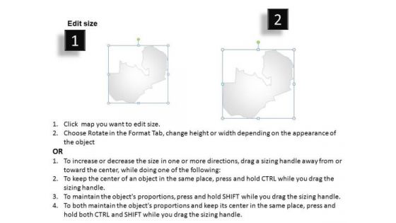Zambia PowerPoint Maps