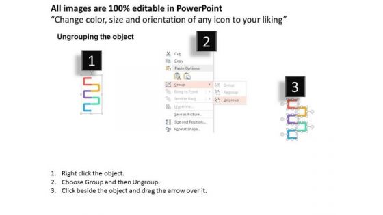 Zigzag Diagram For Business Timeline PowerPoint Templates