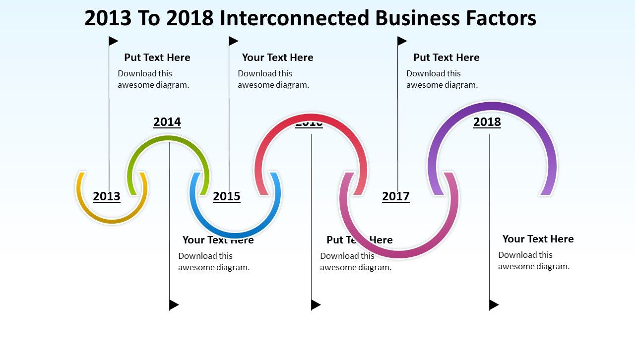 2013_To_2018_Interconnected_Business_Factors_PowerPoint_Templates_Ppt_Slides_Graphics_Slide_1.jpg