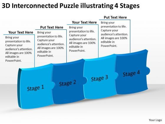 3d_interconnected_puzzle_illustrating_4_stages_flowchart_programs_powerpoint_templates_1.jpg