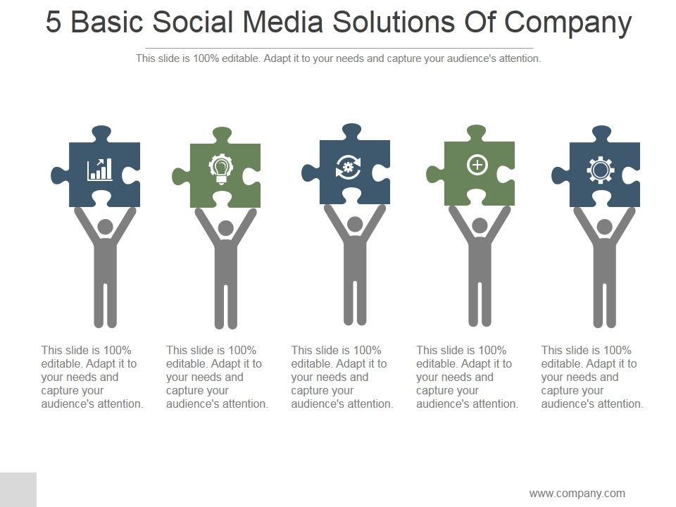 5_Basic_Social_Media_Solutions_Of_Company_Ppt_PowerPoint_Presentation_Slides_Slide_1.jpg