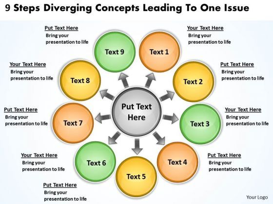 9_steps_diverging_concepts_leading_to_one_issue_circular_flow_network_powerpoint_slides_1.jpg