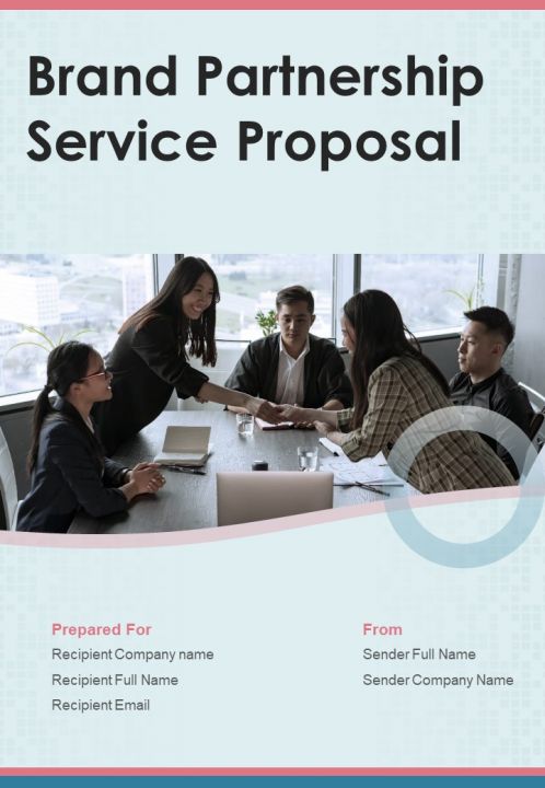 Brand Partnership Service Proposal Example Document Report Doc Pdf Ppt Slide01