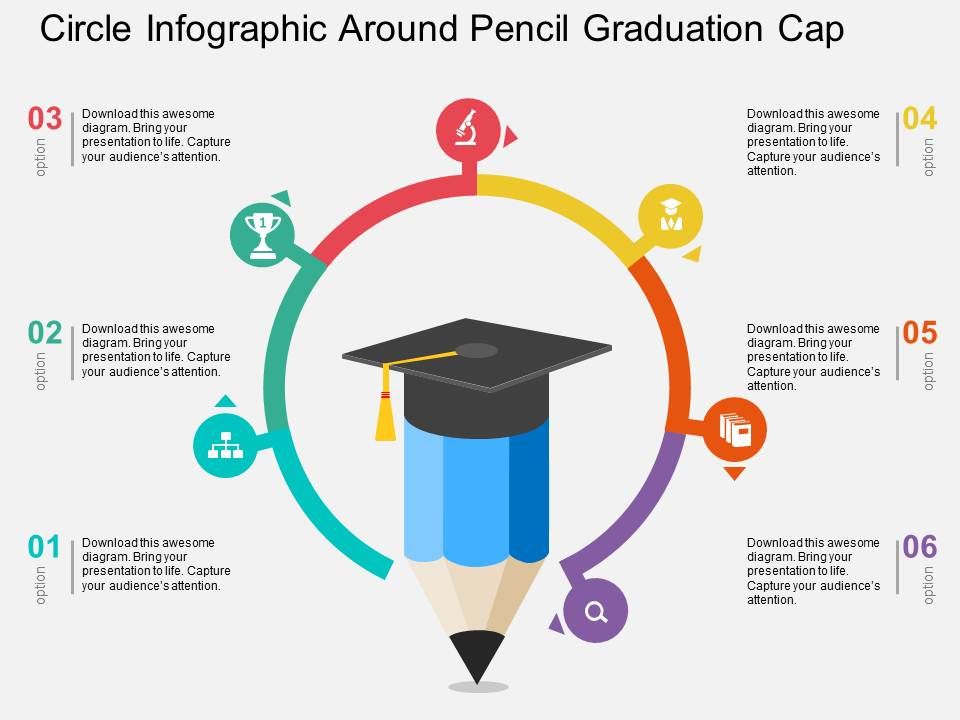 Circle_Infographic_Around_Pencil_Graduation_Cap_Powerpoint_Templates_1.jpg
