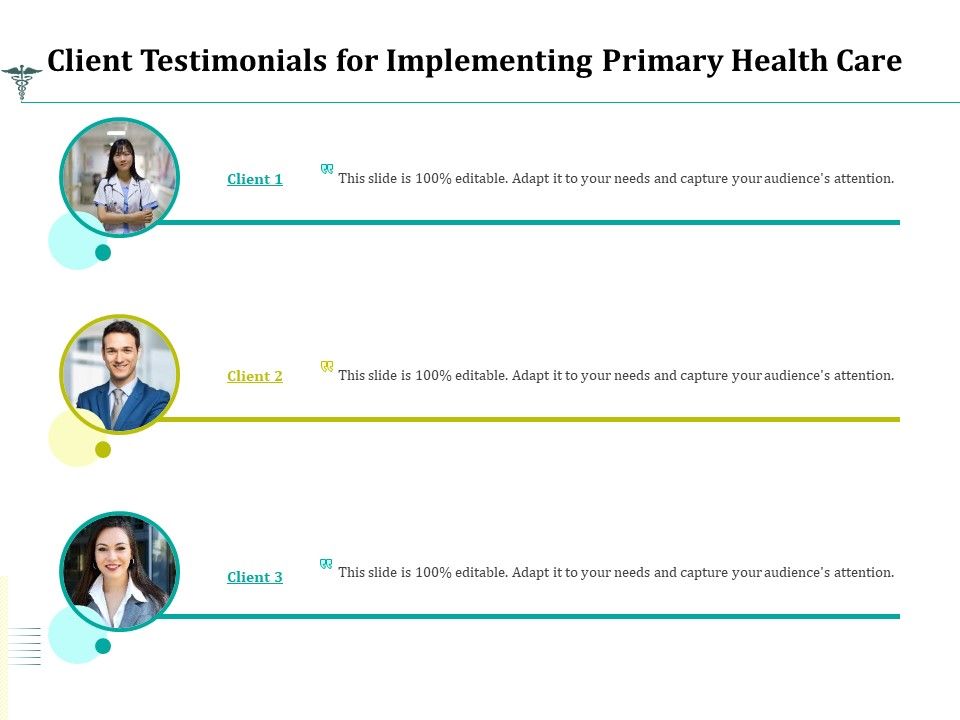 Client_Testimonials_For_Implementing_Primary_Health_Care_Ppt_File_Aids_PDF_Slide_1.jpg