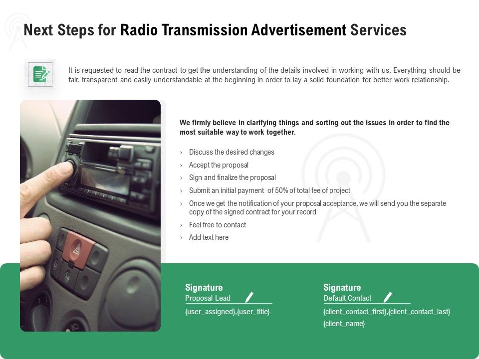 Commercial_Broadcasting_Next_Steps_For_Radio_Transmission_Advertisement_Services_Ideas_PDF_Slide_1.jpg