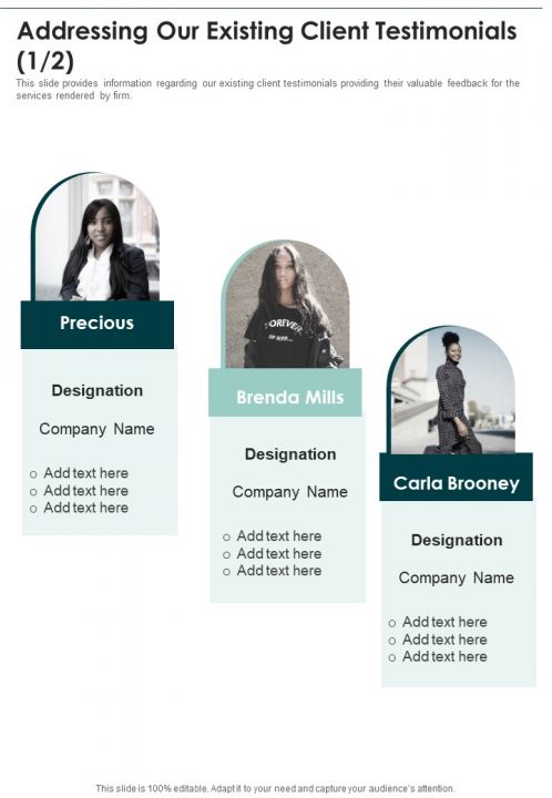 Company Retreat Proposal Template Addressing Our Existing Client One Pager Sample Example Document Slide01