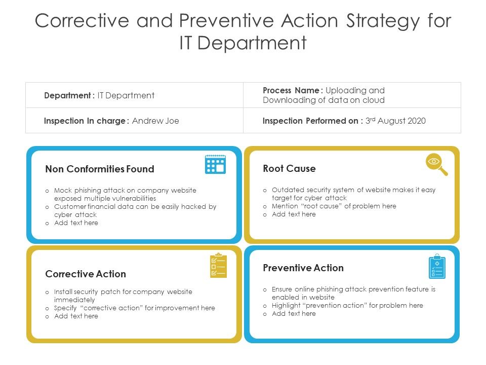 Corrective_And_Preventive_Action_Strategy_For_It_Department_Ppt_PowerPoint_Presentation_Ideas_Deck_PDF_Slide_1.jpg