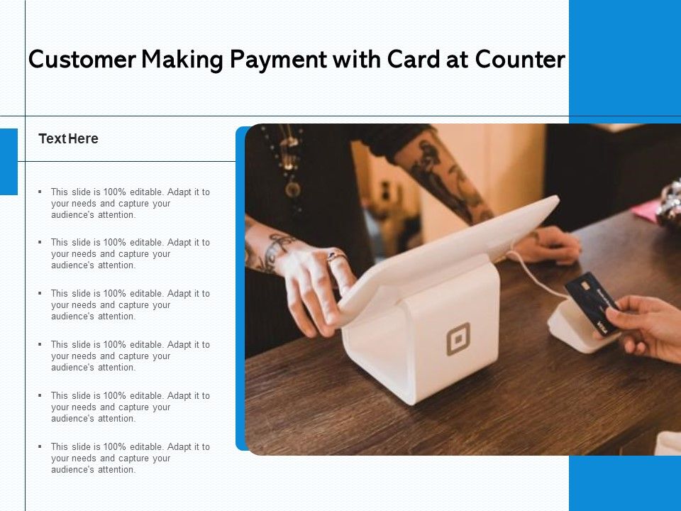 Customer_Making_Payment_With_Card_At_Counter_Ppt_PowerPoint_Presentation_File_Diagrams_PDF_Slide_1.jpg