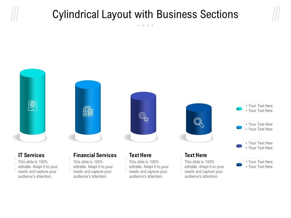 Cylindrical_Layout_With_Business_Sections_Ppt_PowerPoint_Presentation_Gallery_Topics_PDF_Slide_1.jpg