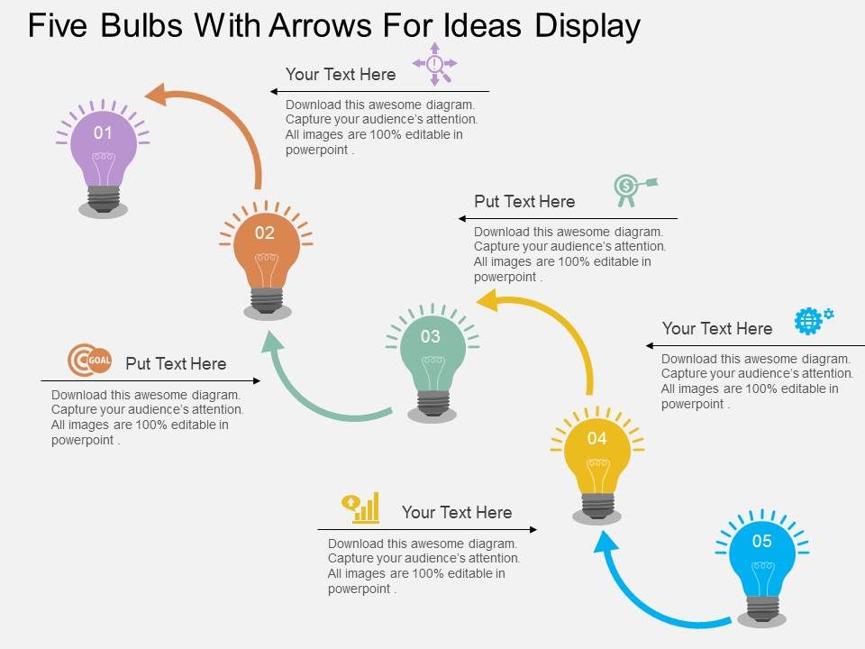 Five_Bulbs_With_Arrows_For_Ideas_Display_Powerpoint_Templates_1.jpg