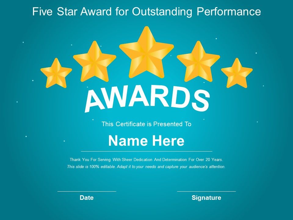 Five_Star_Award_For_Outstanding_Performance_Ppt_PowerPoint_Presentation_Model_Show_Slide_1.jpg