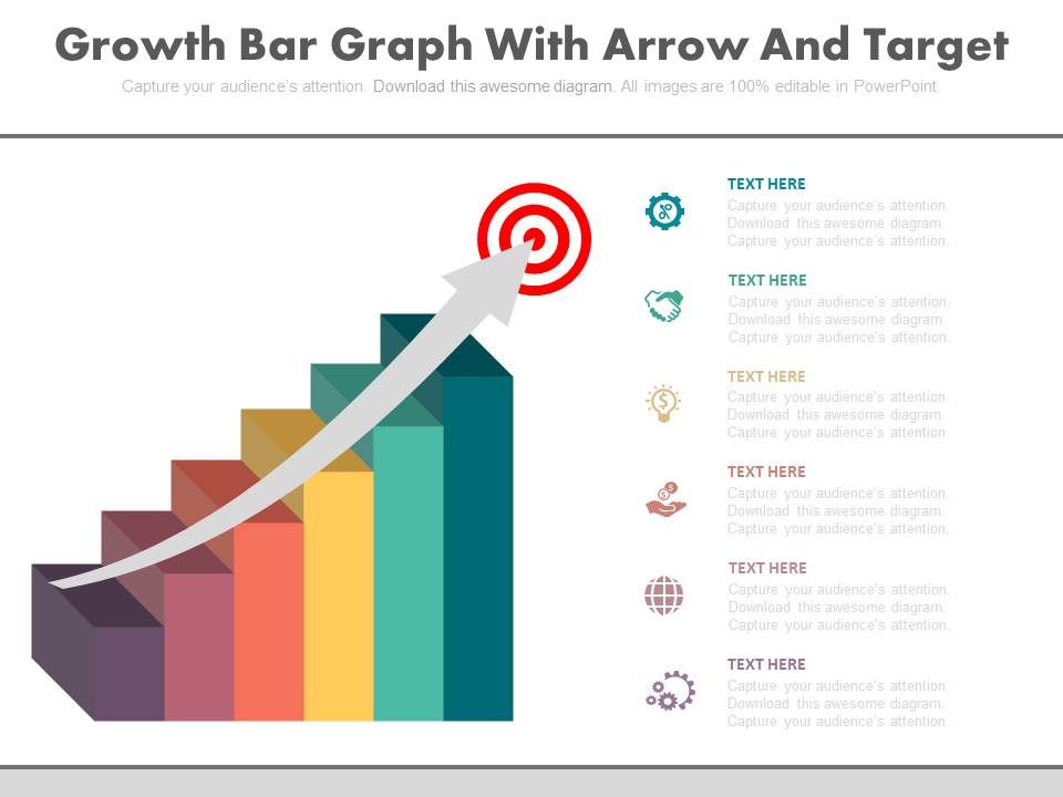 Growth_Graph_With_Arrow_On_Target_Board_Powerpoint_Slides_1.jpg