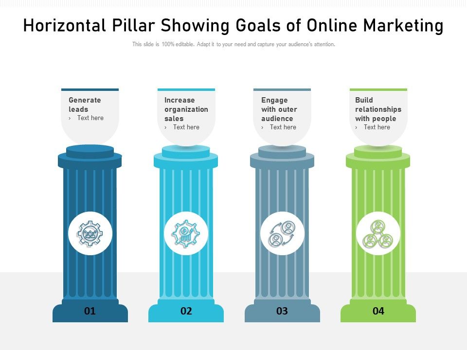 Horizontal_Pillar_Showing_Goals_Of_Online_Marketing_Ppt_PowerPoint_Presentation_Gallery_Objects_PDF_Slide_1.jpg