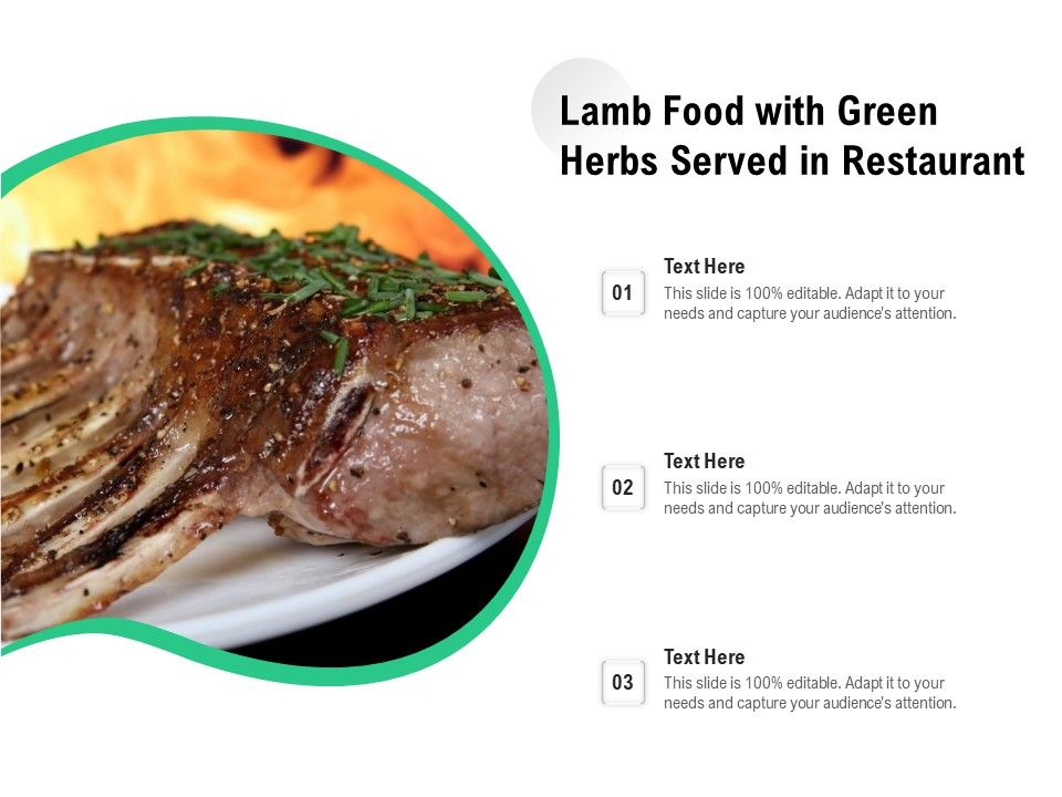 Lamb_Food_With_Green_Herbs_Served_In_Restaurant_Ppt_PowerPoint_Presentation_File_Outfit_PDF_Slide_1.jpg