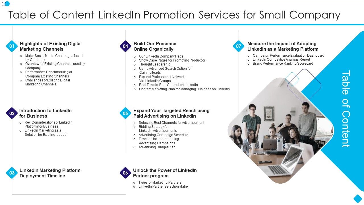 Linkedin_Promotion_Services_Table_Of_Content_Linkedin_Promotion_Services_For_Small_Company_Structure_PDF_Slide_1.jpg