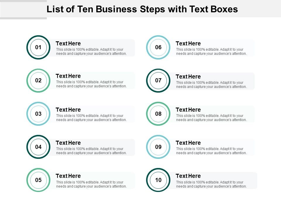 List_Of_Ten_Business_Steps_With_Text_Boxes_Ppt_PowerPoint_Presentation_Layouts_Designs_Download_Slide_1.jpg