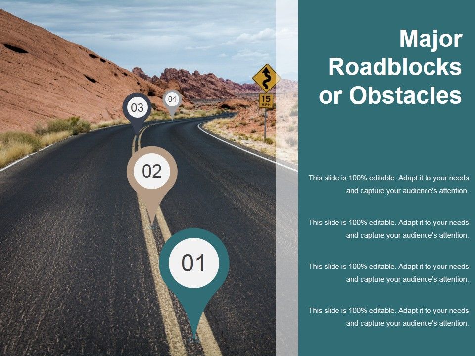 Major_Roadblocks_Or_Obstacles_Template_Ppt_PowerPoint_Presentation_Inspiration_Example_Topics_Slide_1.jpg