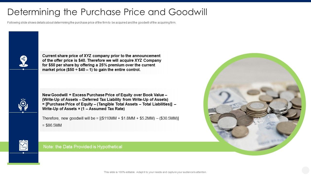 Merger_And_Acquisition_Due_Diligence_Determining_The_Purchase_Price_And_Goodwill_Infographics_PDF_Slide_1.jpg