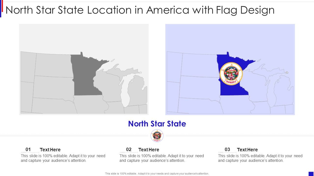 North_Star_State_Location_In_America_With_Flag_Design_Inspiration_PDF_Slide_1.jpg