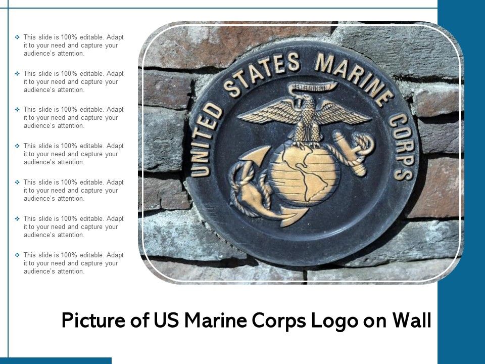 Picture_Of_US_Marine_Corps_Logo_On_Wall_Ppt_PowerPoint_Presentation_Summary_Outfit_PDF_Slide_1.jpg