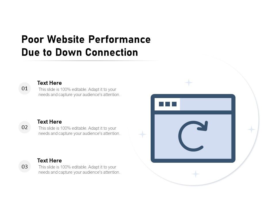 Poor_Website_Performance_Due_To_Down_Connection_Ppt_PowerPoint_Presentation_Professional_Smartart_PDF_Slide_1.jpg