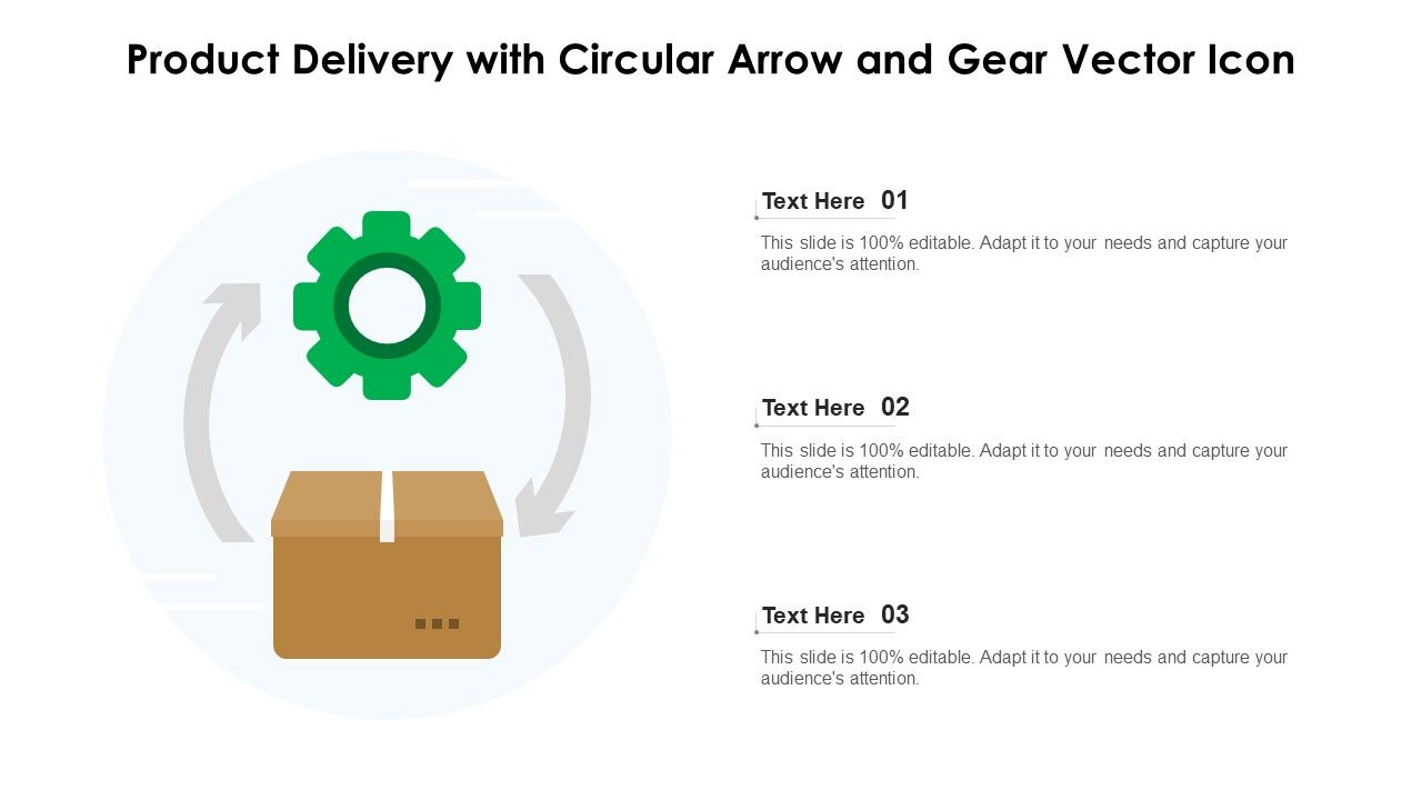 Product_Delivery_With_Circular_Arrow_And_Gear_Vector_Icon_Ppt_Layouts_Background_PDF_Slide_1.jpg