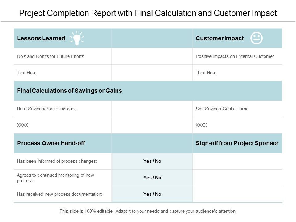 Project_Completion_Report_With_Final_Calculation_And_Customer_Impact_Ppt_PowerPoint_Presentation_Ideas_Background_Designs_Slide_1.jpg