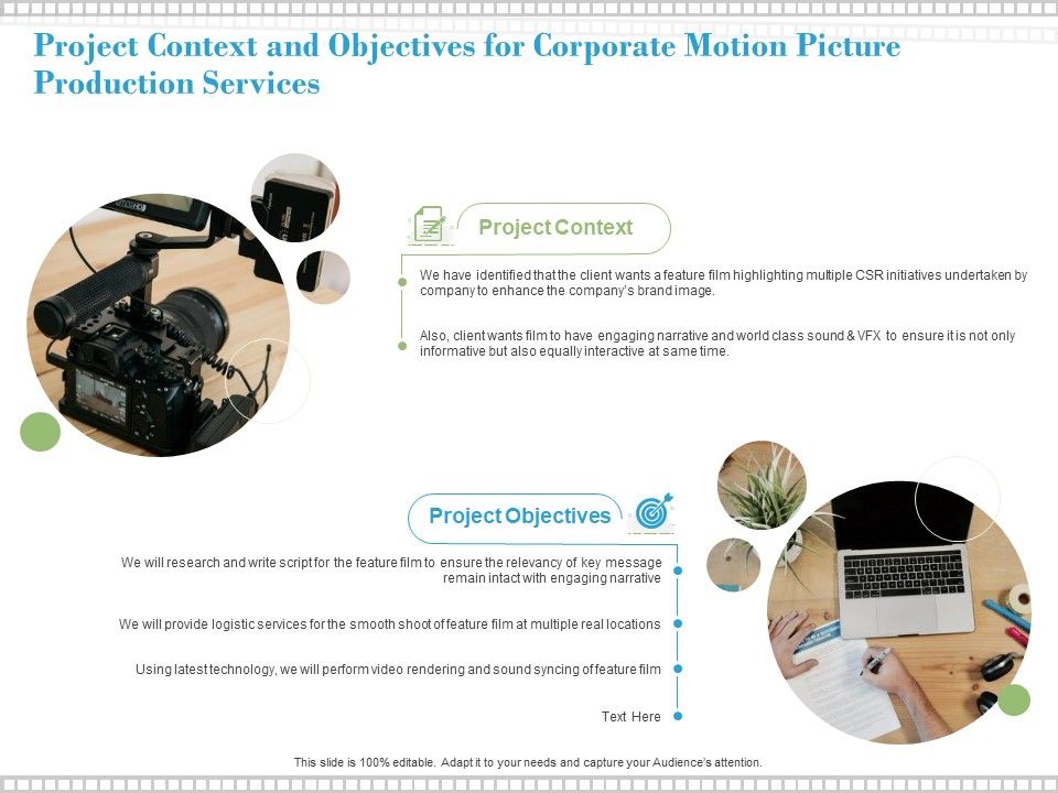 Project_Context_And_Objectives_For_Corporate_Motion_Picture_Production_Services_Ppt_PowerPoint_Presentation_Outline_Brochure_Slide_1.jpg