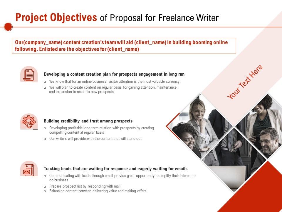 Project_Objectives_Of_Proposal_For_Freelance_Writer_Ppt_PowerPoint_Presentation_Visual_Aids_Background_Images_PDF_Slide_1.jpg