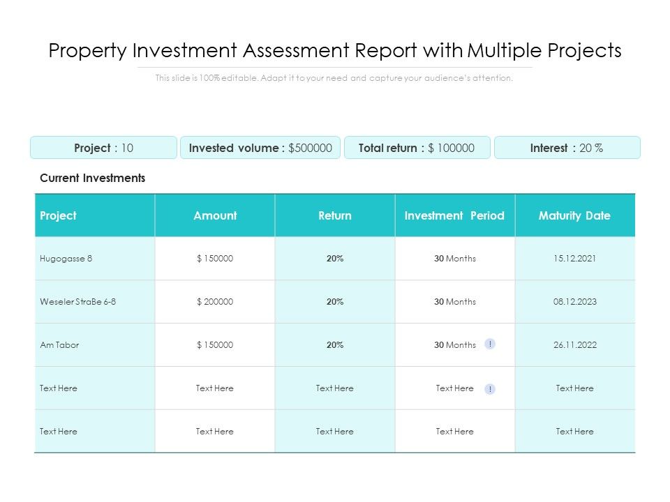 Property_Investment_Assessment_Report_With_Multiple_Projects_Ppt_PowerPoint_Presentation_Summary_Objects_PDF_Slide_1.jpg