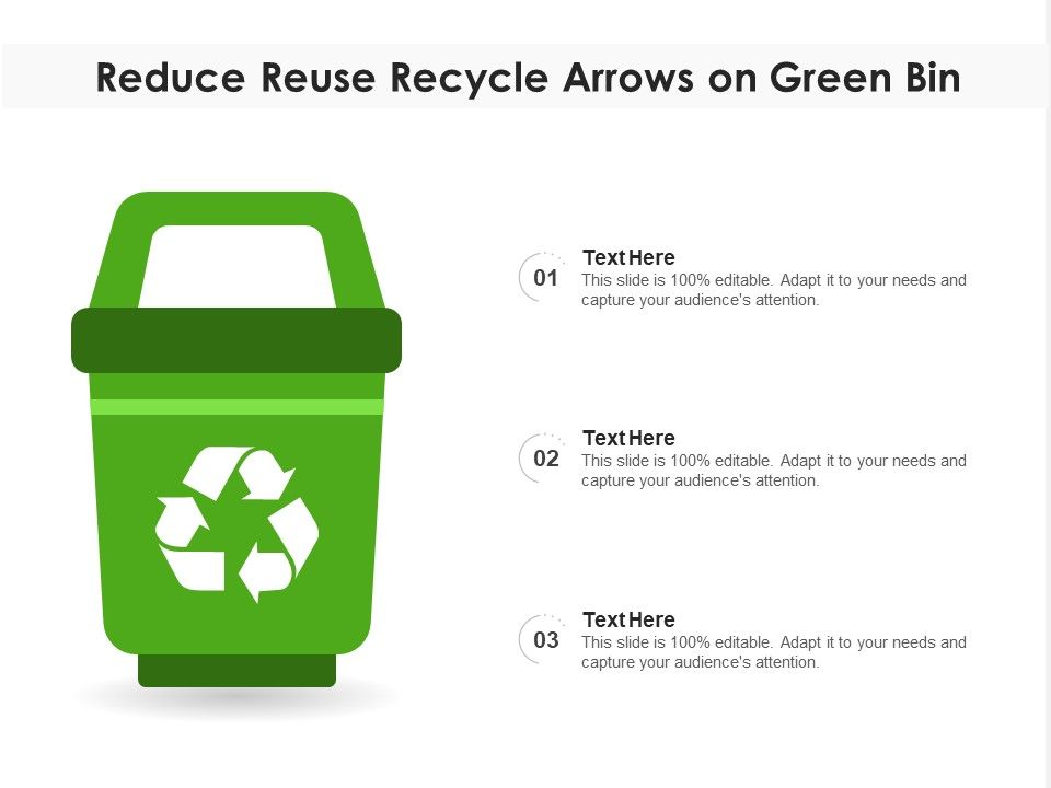 Reduce_Reuse_Recycle_Arrows_On_Green_Bin_Ppt_PowerPoint_Presentation_Diagrams_PDF_Slide_1.jpg