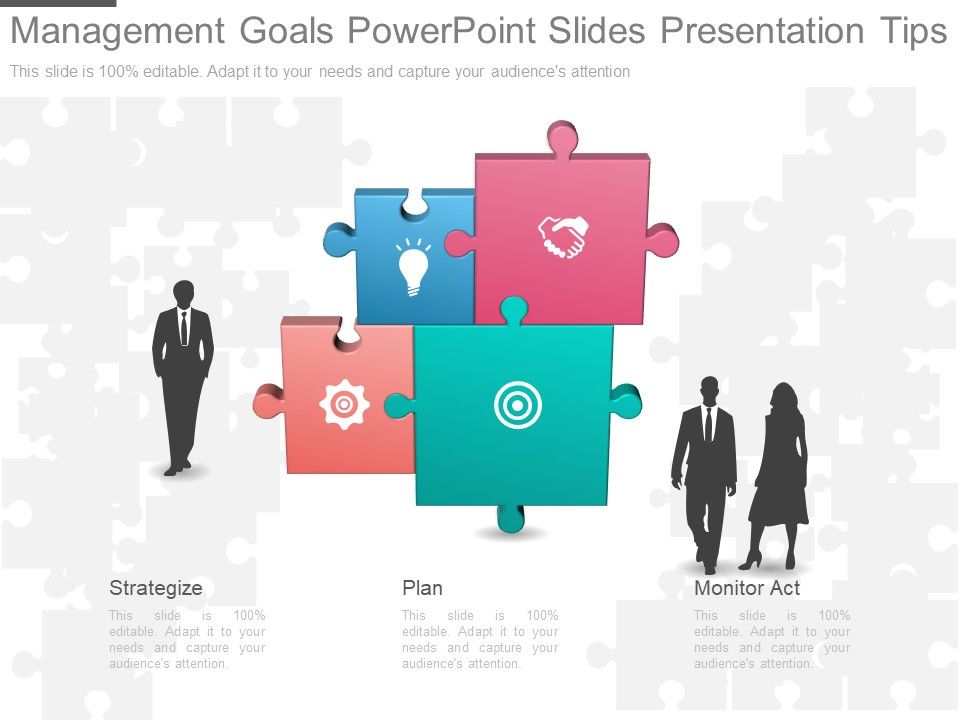 Management Goals Powerpoint Slides Presentation Tips