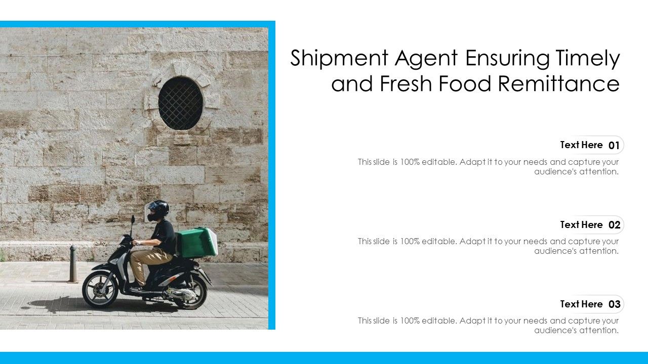 Shipment_Agent_Ensuring_Timely_And_Fresh_Food_Remittance_Ppt_PowerPoint_Presentation_File_Example_PDF_Slide_1.jpg