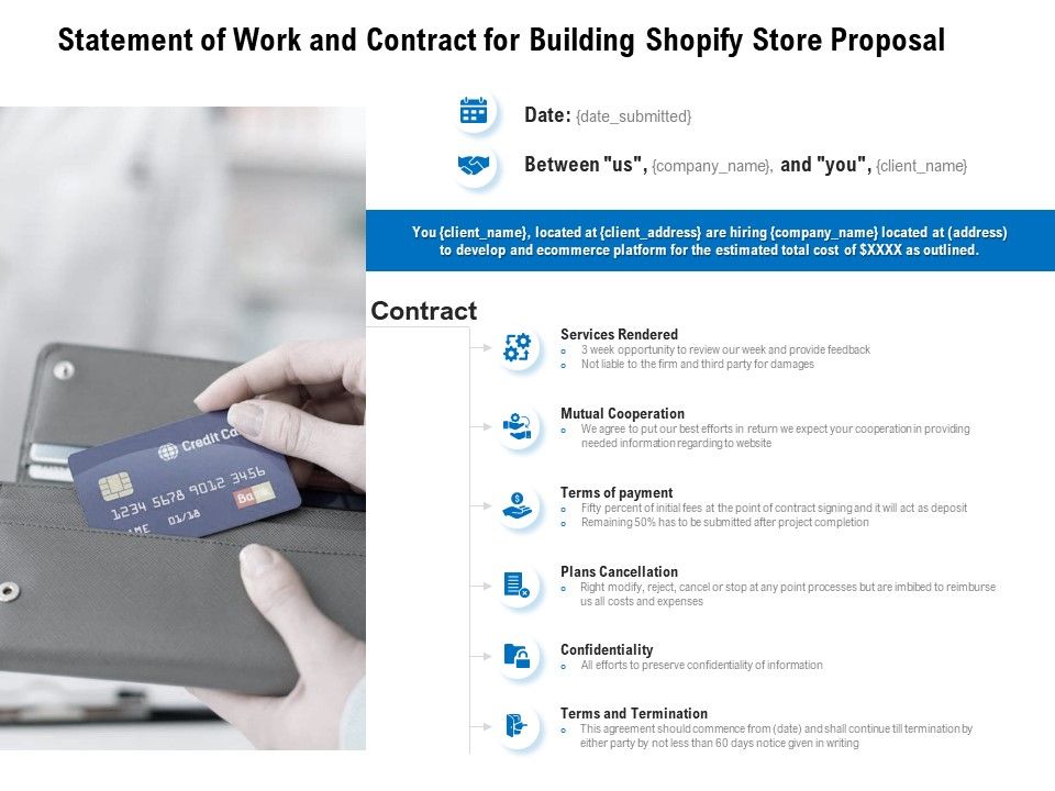 Statement_Of_Work_And_Contract_For_Building_Shopify_Store_Proposal_Ppt_PowerPoint_Presentation_Layouts_Deck_Slide_1.jpg
