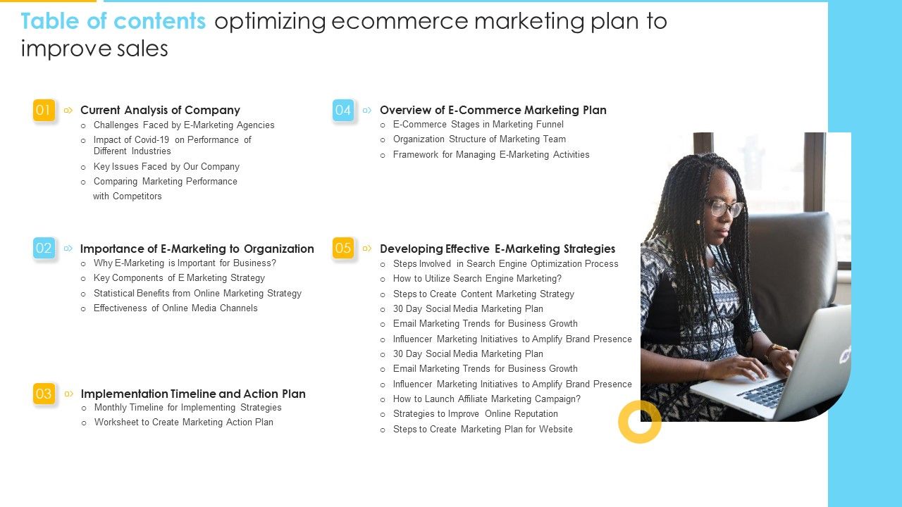 Table_Of_Contents_Optimizing_Ecommerce_Marketing_Plan_To_Improve_Sales_Diagrams_PDF_Slide_1.jpg
